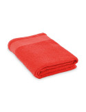 ISLAND 100 Serviette de bain en coton Couleurs : rouge personnalisable avec votre logo