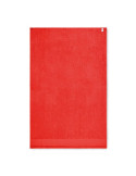 ISLAND 100 Serviette de bain en coton Couleurs : rouge marquage couleur éclatante
