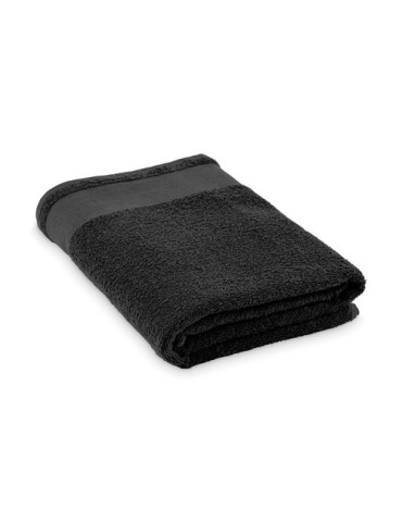 ISLAND 100 Serviette de bain en coton Couleurs : noir cadeau entreprise pas cher