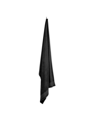 ISLAND 100 Serviette de bain en coton Couleurs : noir personnalisable avec votre logo
