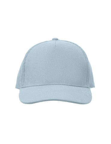 WALE Casquette 5 pans en velours Couleurs : bleu bébé personnalisation rapide en France
