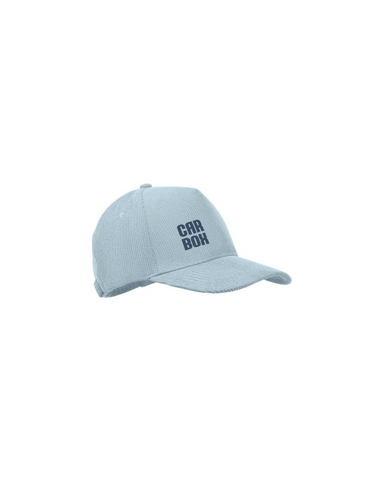 WALE Casquette 5 pans en velours Couleurs : bleu bébé objet promo petit budget