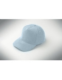 WALE Casquette 5 pans en velours Couleurs : bleu bébé cadeau collaborateur premium
