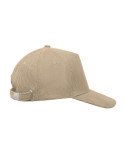 WALE Casquette 5 pans en velours Couleurs : beige livraison express 24h 48h
