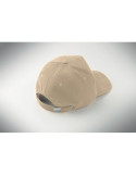 WALE Casquette 5 pans en velours Couleurs : beige personnalisation rapide en France