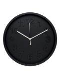 MURO Horloge murale en PP Couleurs : noir