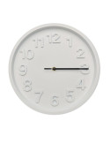 MURO Horloge murale en PP Couleurs : blanc accessoire événementiel unique