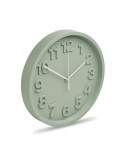 MURO Horloge murale en PP Couleurs : vert menthe objet promotionnel éco-responsable