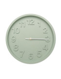 MURO Horloge murale en PP Couleurs : vert menthe goodies entreprise design