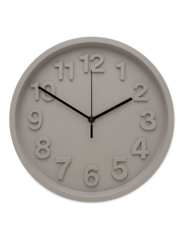 MURO Horloge murale en PP Couleurs : gris goodies publicitaire événementiel