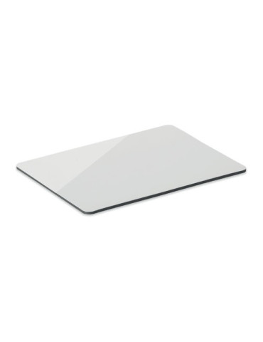 MAGREC 100 Magnet rectangulaire en PVC Couleurs : blanc cadeau entreprise pas cher