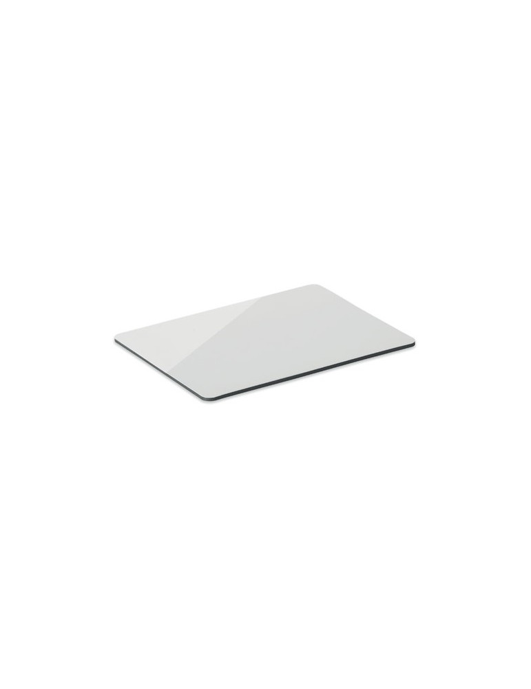 MAGREC 100 Magnet rectangulaire en PVC Couleurs : blanc cadeau entreprise pas cher