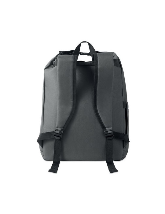 UNITON Sac à enroulage pour PC 15'' Couleurs : pierre personnalisation sur mesure