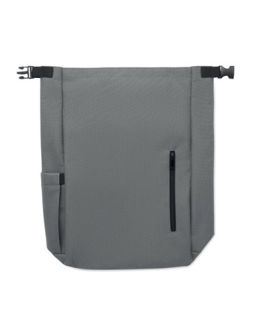 UNITON Sac à enroulage pour PC 15'' Couleurs : pierre personnalisable avec votre logo