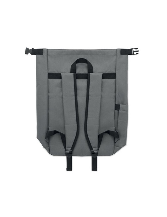 UNITON Sac à enroulage pour PC 15'' Couleurs : pierre marquage laser ultra précis