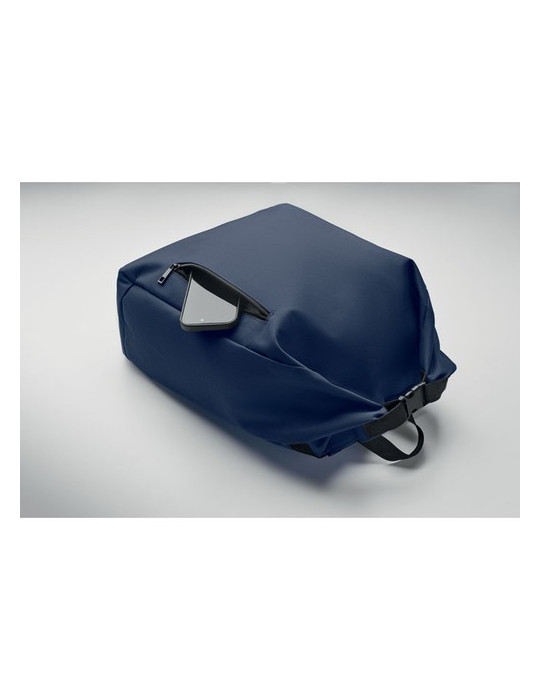 UNITON Sac à enroulage pour PC 15'' Couleurs : bleu marine personnalisable avec votre logo