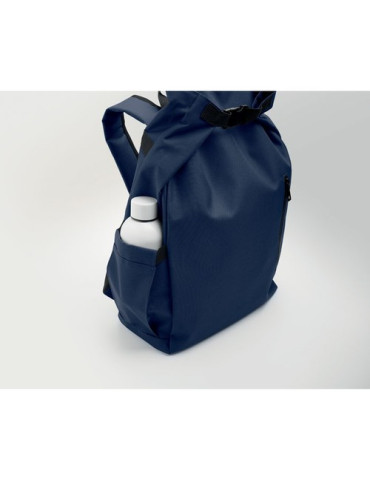 UNITON Sac à enroulage pour PC 15'' Couleurs : bleu marine marquage laser ultra précis