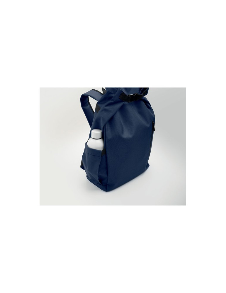 UNITON Sac à enroulage pour PC 15'' Couleurs : bleu marine marquage laser ultra précis