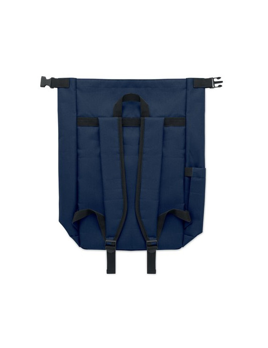 UNITON Sac à enroulage pour PC 15'' Couleurs : bleu marine cadeau collaborateur premium