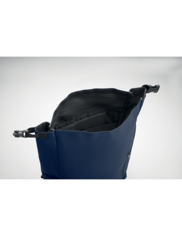 UNITON Sac à enroulage pour PC 15'' Couleurs : bleu marine impression logo haute qualité