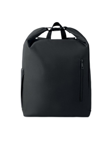 UNITON Sac à enroulage pour PC 15'' Couleurs : noir impression logo haute qualité