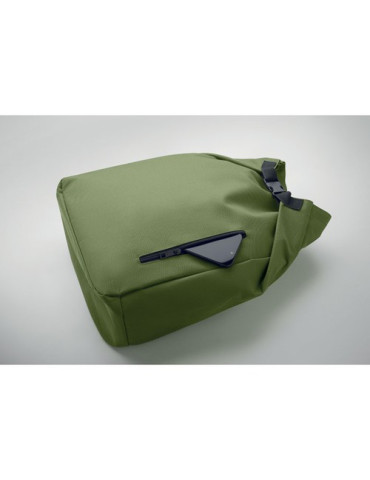 UNITON Sac à enroulage pour PC 15'' Couleurs : vert armée goodies entreprise design