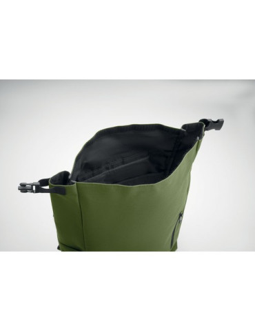 UNITON Sac à enroulage pour PC 15'' Couleurs : vert armée goodies personnalisé en stock