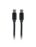 BRAID Câble magnétique en RPET Couleurs : noir accessoire événementiel unique