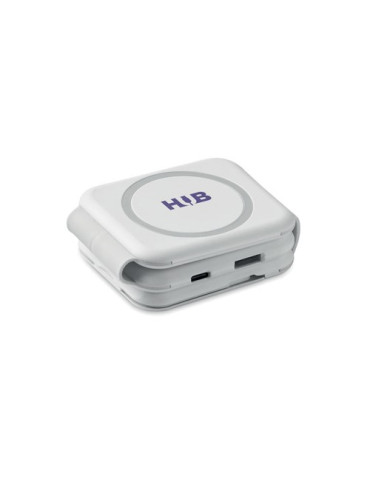 ROIS Station de charge pliable Couleurs : blanc marquage laser ultra précis