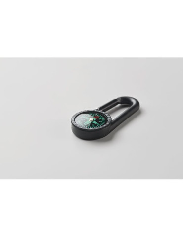 CHACO Boussole avec mousqueton Couleurs : noir goodies publicitaire événementiel
