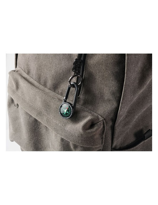 CHACO Boussole avec mousqueton Couleurs : noir impression haute définition