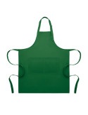 GALA Tablier de cuisine réglable Couleurs : vert foncé marquage laser ultra précis