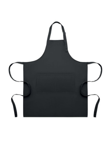 GALA Tablier de cuisine réglable Couleurs : noir objet promotionnel éco-responsable