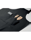 GALA Tablier de cuisine réglable Couleurs : noir cadeau affaires élégant