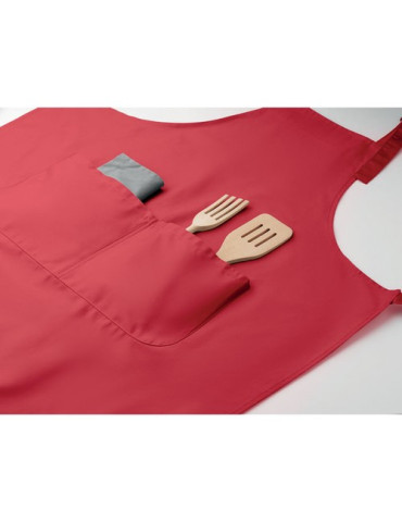 GALA Tablier de cuisine réglable Couleurs : rouge marquage couleur éclatante