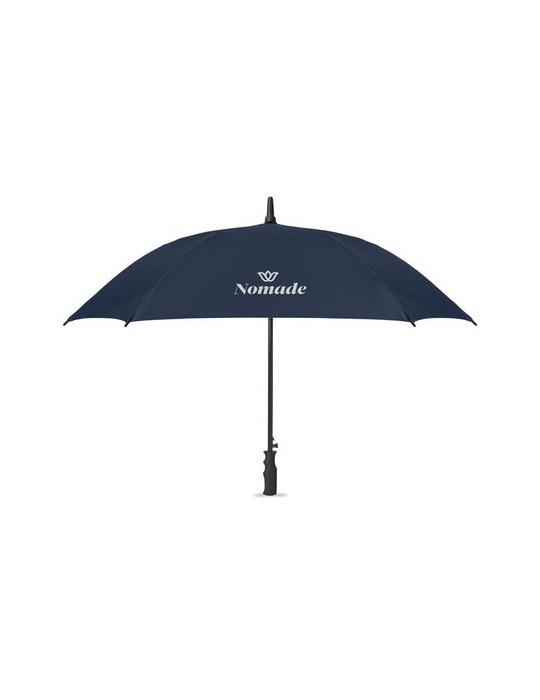AMBOLI Parapluie carré tempête 23'' Couleurs : bleu marine personnalisation sur mesure