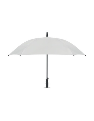 AMBOLI Parapluie carré tempête 23'' Couleurs : blanc impression haute définition