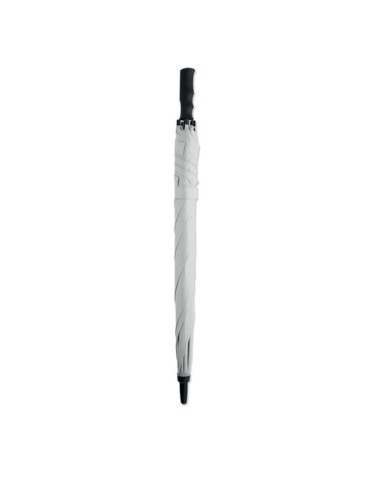 AMBOLI Parapluie carré tempête 23'' Couleurs : blanc objet promotionnel éco-responsable