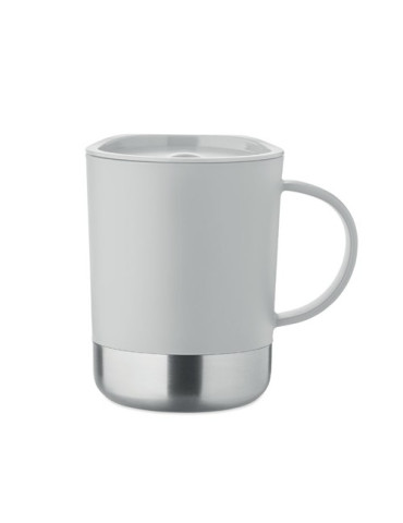 BEAKER Mug simple paroi 300ml Couleurs : gris