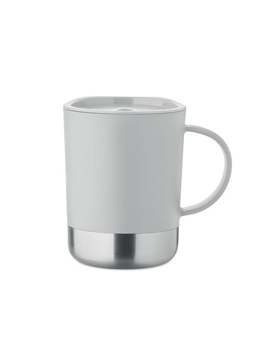 BEAKER Mug simple paroi 300ml Couleurs : gris