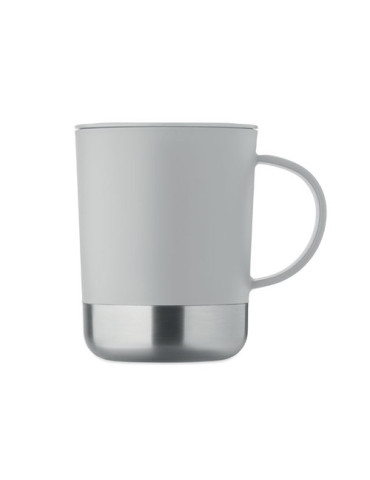 BEAKER Mug simple paroi 300ml Couleurs : gris accessoire événementiel unique