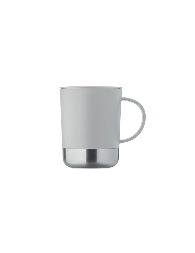 BEAKER Mug simple paroi 300ml Couleurs : gris accessoire événementiel unique