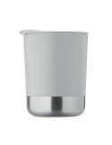 BEAKER Mug simple paroi 300ml Couleurs : gris objet promo petit budget
