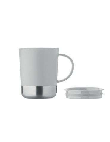 BEAKER Mug simple paroi 300ml Couleurs : gris goodies publicitaire événementiel