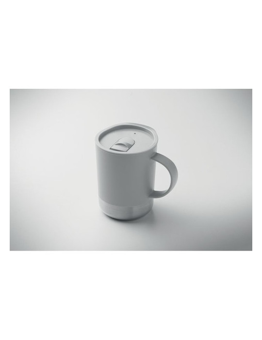 BEAKER Mug simple paroi 300ml Couleurs : gris personnalisation rapide en France
