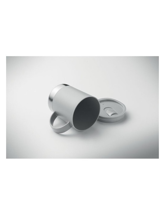 BEAKER Mug simple paroi 300ml Couleurs : gris accessoire événementiel unique