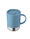 BEAKER Mug simple paroi 300ml Couleurs : bleu pétrole cadeau collaborateur premium