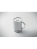 BEAKER Mug simple paroi 300ml Couleurs : blanc objet publicitaire robuste