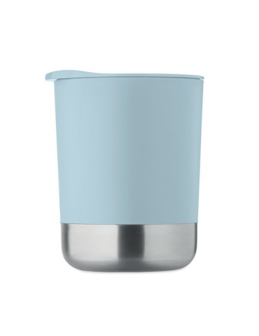 BEAKER Mug simple paroi 300ml Couleurs : bleu bébé goodies personnalisé en stock