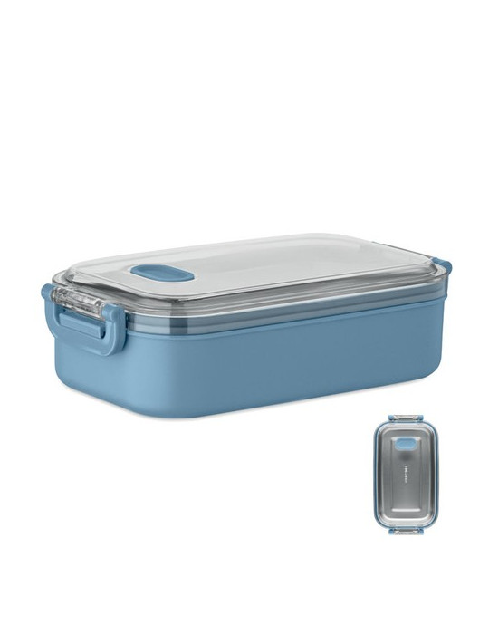 HOAGIE Boîte à lunch en PP Couleurs : bleu pétrole